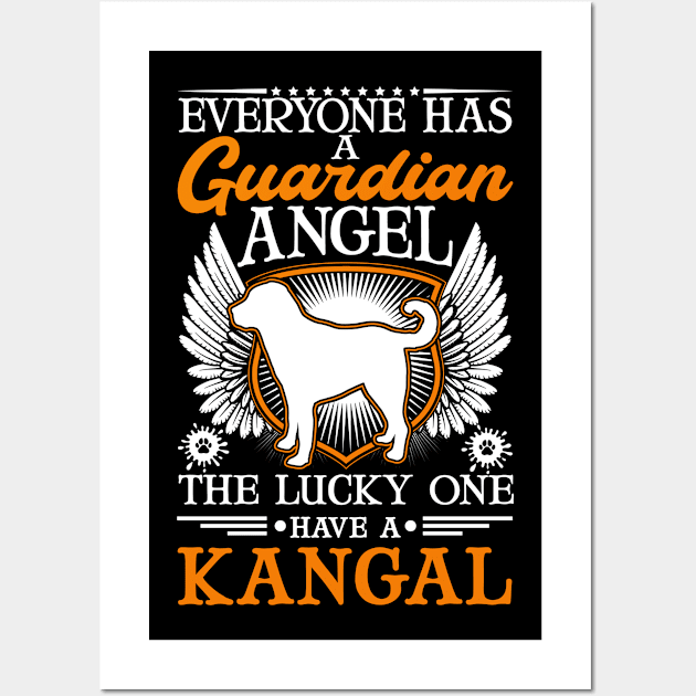 Kangal Guardian Angel Anatolian Shepherd Dog Wall Art by favoriteshirt